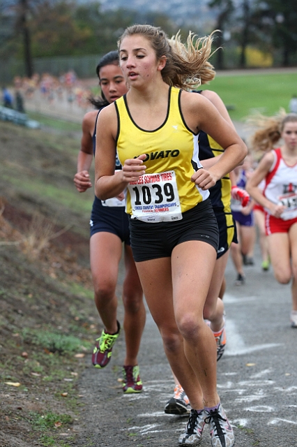 2010NCSXC GD3-604.JPG - 2010 North Coast Section Cross Country Championships, Hayward High School, Hayward, California